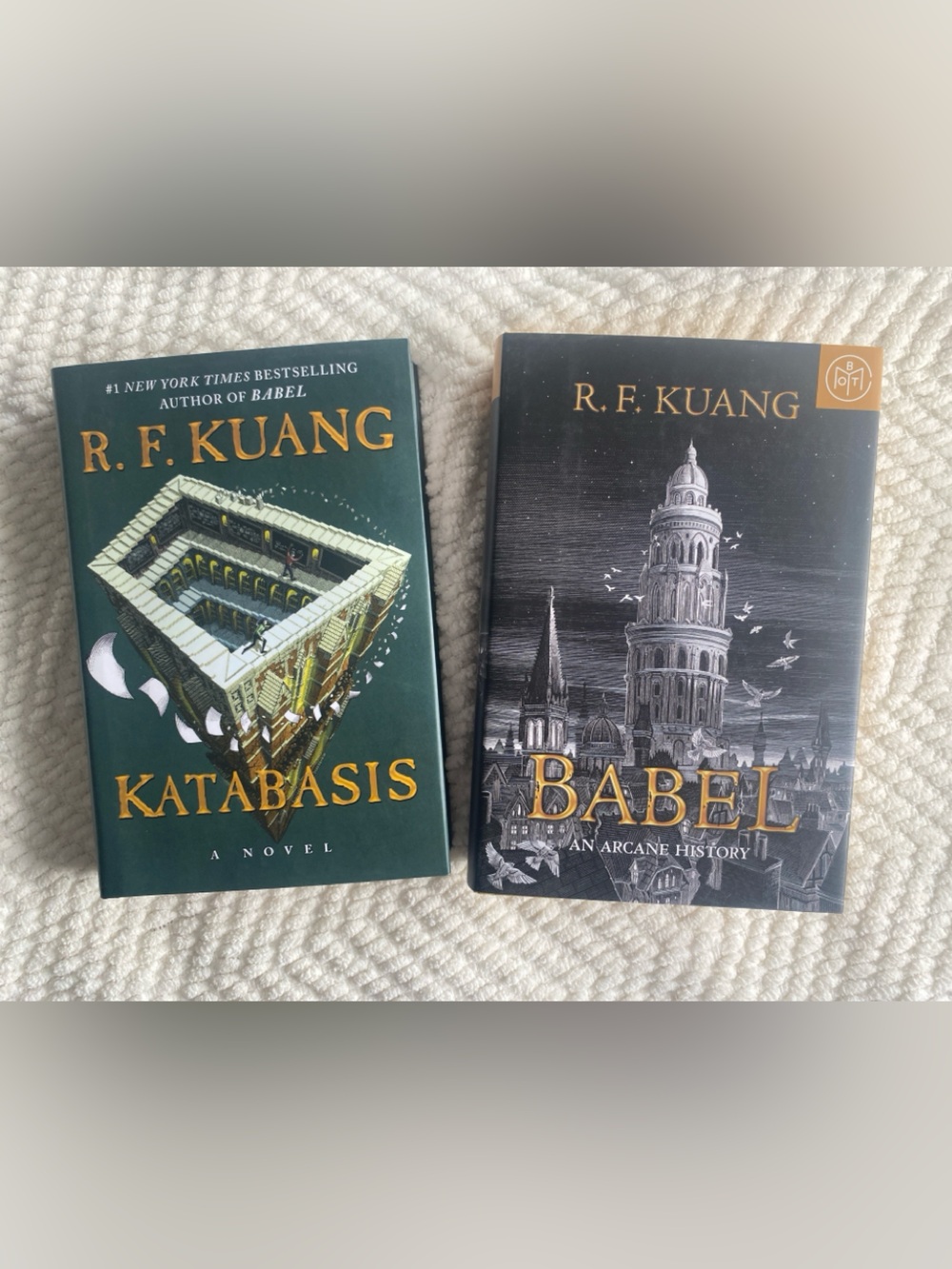 R.F Kuang Hardback Book Bundle & Pin